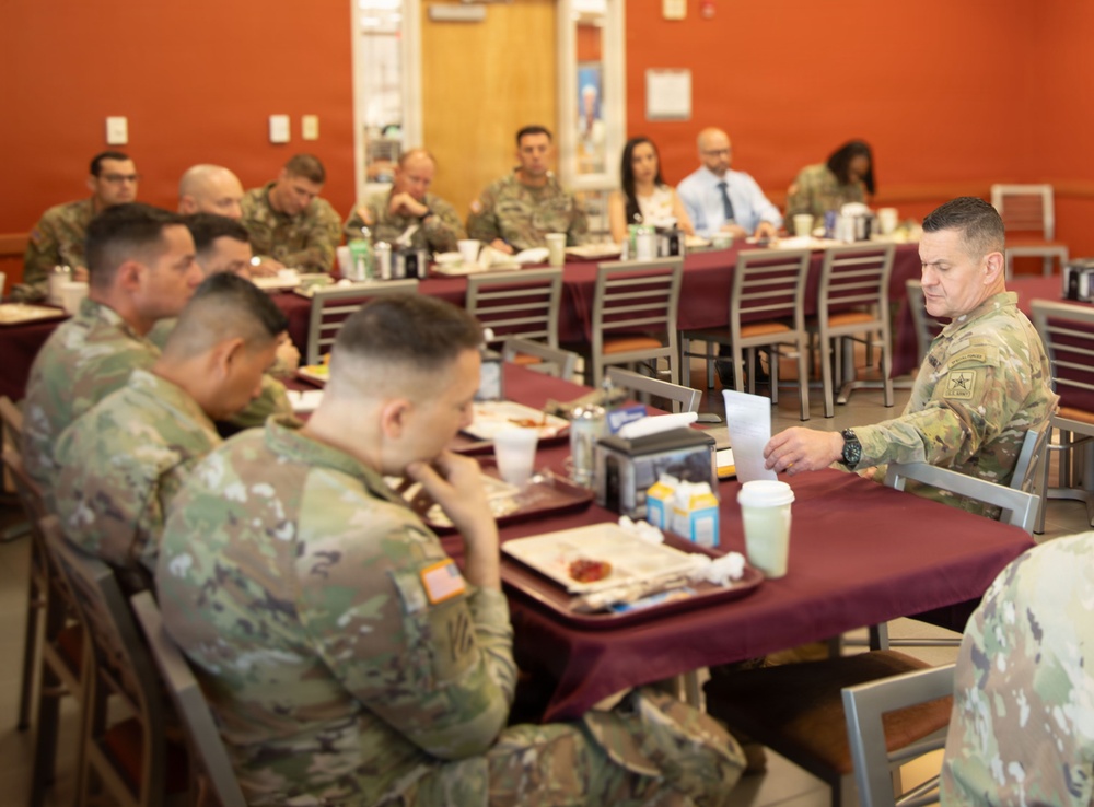 SMA Weimer Engages Future Leaders at the U.S. Army NCO Academy