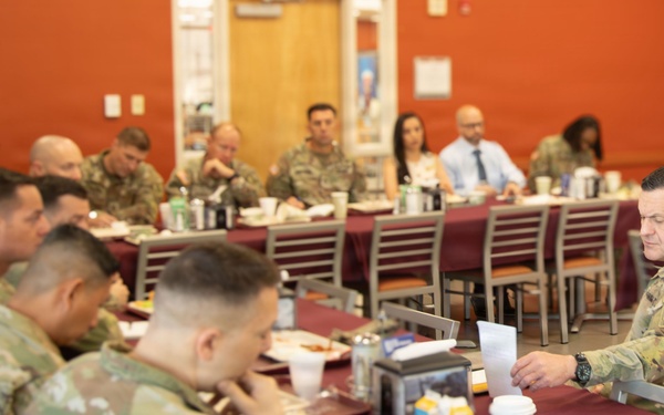 SMA Weimer Engages Future Leaders at the U.S. Army NCO Academy