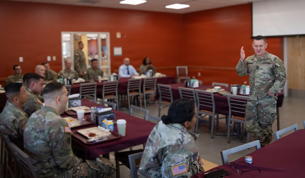 SMA Weimer Engages Future Leaders at the U.S. Army NCO Academy