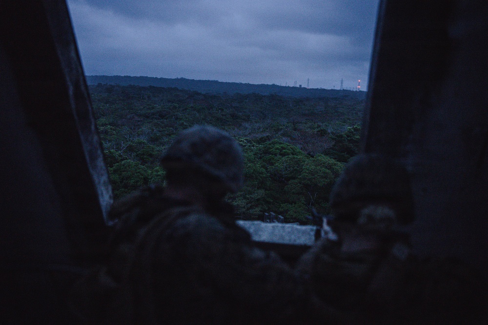 Kaiju Rain 26: 7th Communication Battalion Marines establish security