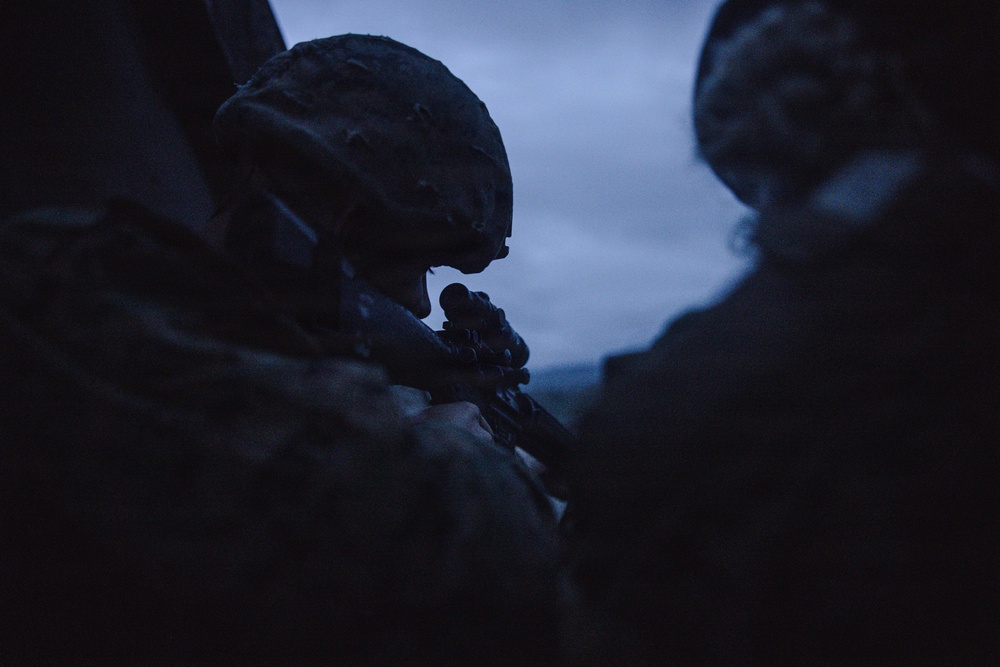 Kaiju Rain 26: 7th Communication Battalion Marines establish security