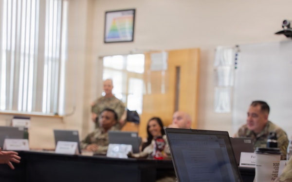 SMA Weimer Engages Future Leaders at the U.S. Army NCO Academy
