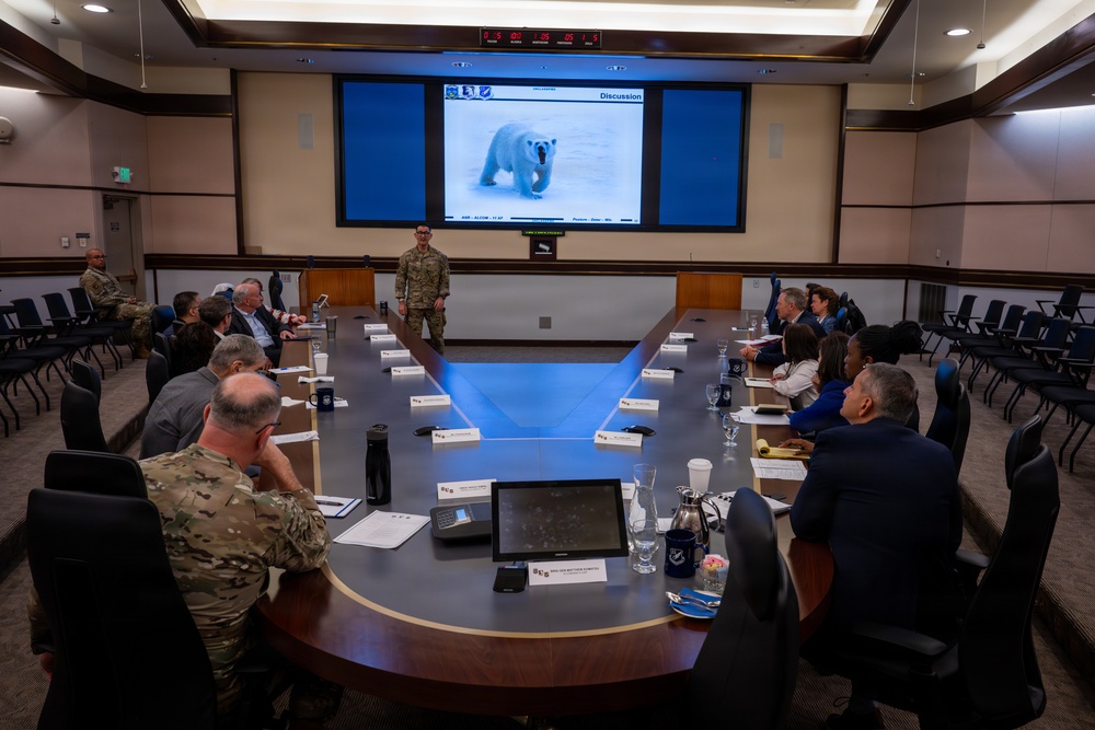 Business Executives for National Security visit JBER