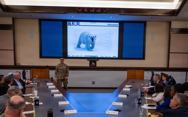 Business Executives for National Security visit JBER