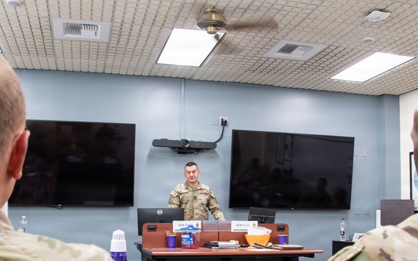 SMA Weimer Engages Future Leaders at the U.S. Army NCO Academy