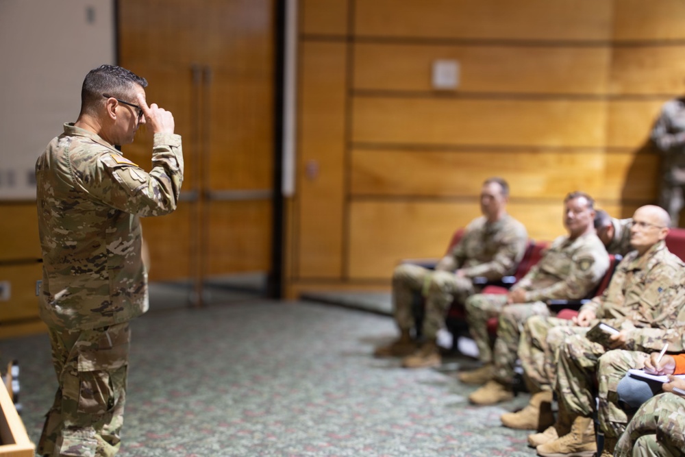 SMA Weimer Engages Future Leaders at the U.S. Army NCO Academy