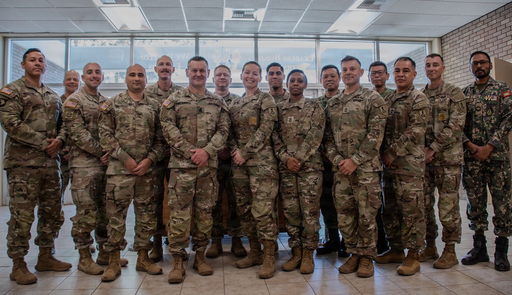 SMA Weimer Engages Future Leaders at the U.S. Army NCO Academy