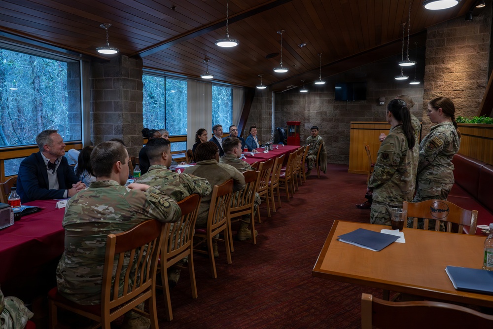 Business Executives for National Security visit JBER