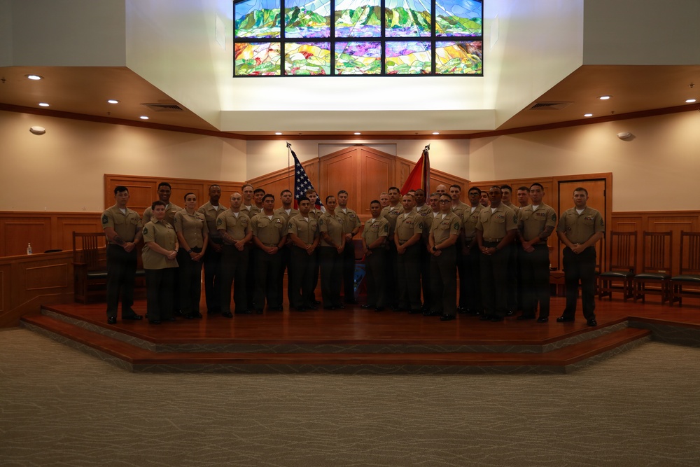 MAG-24 Gunnery Sgt. symposium graduation