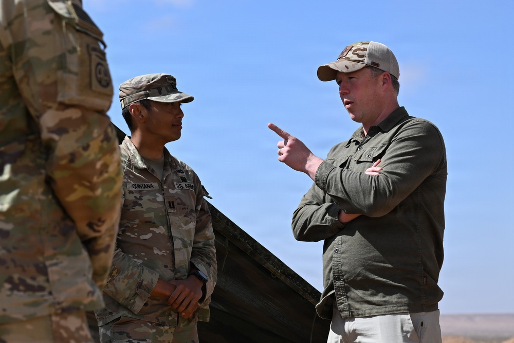 Hon. Dan Driscoll, 26th Secretary of the Army, meets Soldiers, observes emerging technology during African Lion 26 field training exercise