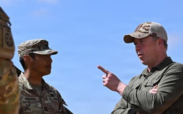 Hon. Dan Driscoll, 26th Secretary of the Army, meets Soldiers, observes emerging technology during African Lion 26 field training exercise