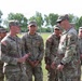Best Redleg Competitors from 1st Armored Division Artillery during the Opening Ceremony of the 2026 Best Redleg Competition in Fort Sill, Oklahoma