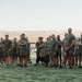 Sgt. Maj. Carlos A. Ruiz conducts physical training aboard MCAGCC