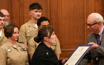 Cleveland City Council Recognizes Future USS Cleveland Crew