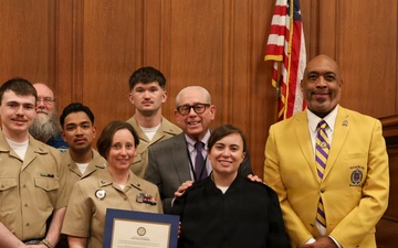 Cleveland City Council Recognizes Future USS Cleveland Crew