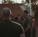 Sgt. Maj. Carlos A. Ruiz conducts physical training aboard MCAGCC