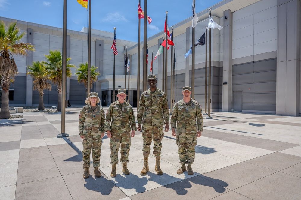 S4S's BTG Bythewood hosts Brig. Gen. Jacob Middleton,, USSPACEFOR-EURAF commander
