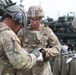 Best Redleg Competitors from 1st Armored Division Artillery load up ammunition in preparation for their evaluated live fire