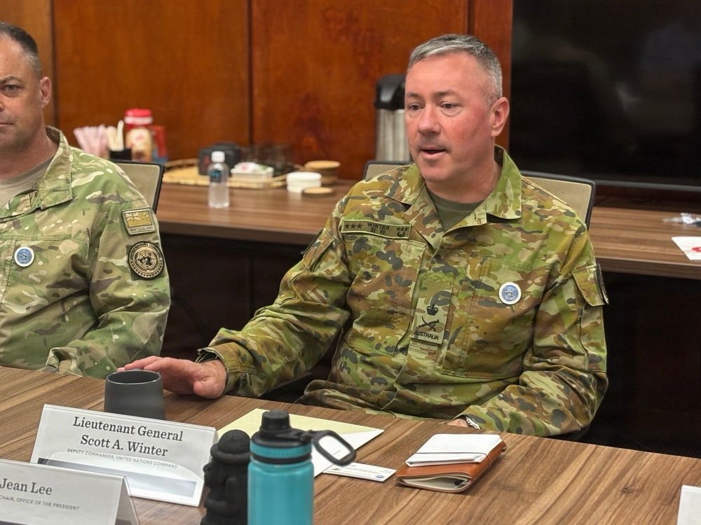 UNC Deputy Commander LTGEN Scott Winter Reaffirms Multilateral Commitment at East-West Center in Hawaii