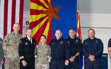 Off-duty 162 Wing medic recognized for lifesaving actions at crash scene