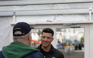 USS Cleveland (LCS 31) Sailors and Family Reunion