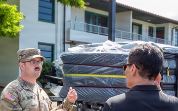 USAG Hawaii continues barracks modernization with TAMC bed delivery