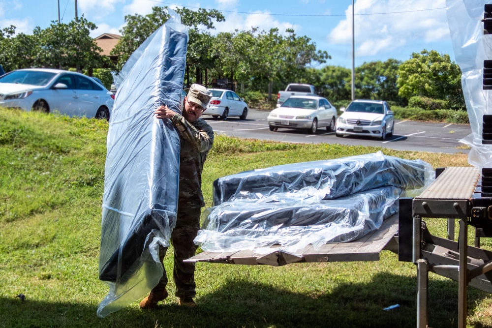 USAG Hawaii continues barracks modernization with TAMC bed delivery