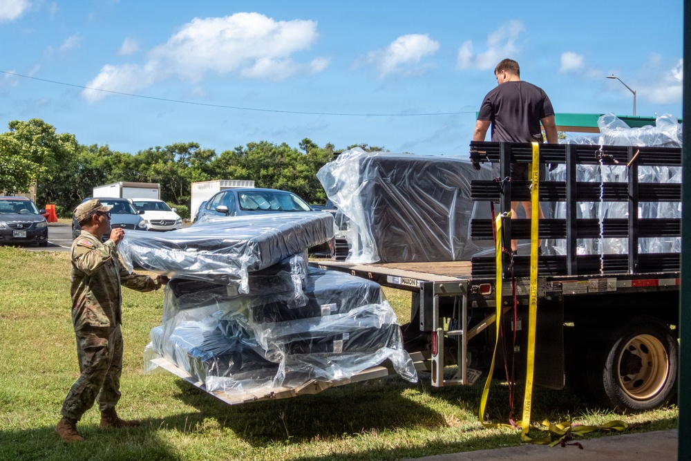 USAG Hawaii continues barracks modernization with TAMC bed delivery