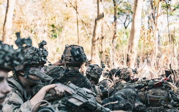 Salaknib 2026: 2-27 Infantry begins the advance at  JPMRC-X