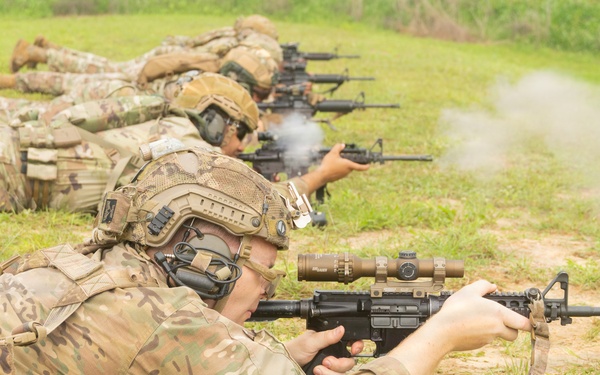 Texas Military Department's 2026 Governor's Twenty M4 Competition