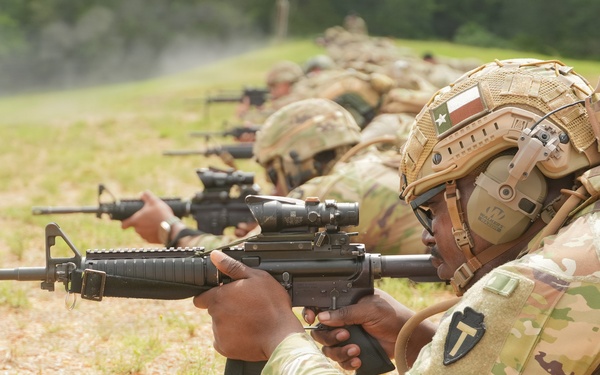 Texas Military Department's 2026 Governor's Twenty M4 Competition