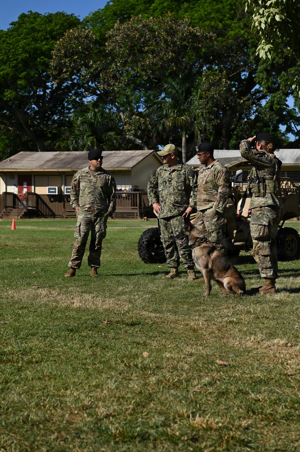 2026 Police Week Hickam Elementary K9 Demo