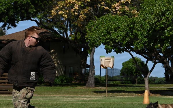 2026 Police Week Hickam Elementary K9 Demo