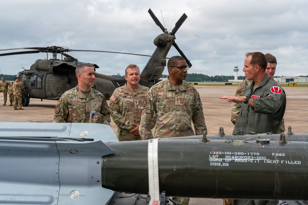 USTRANSCOM Commander Visit Port of Gulfport
