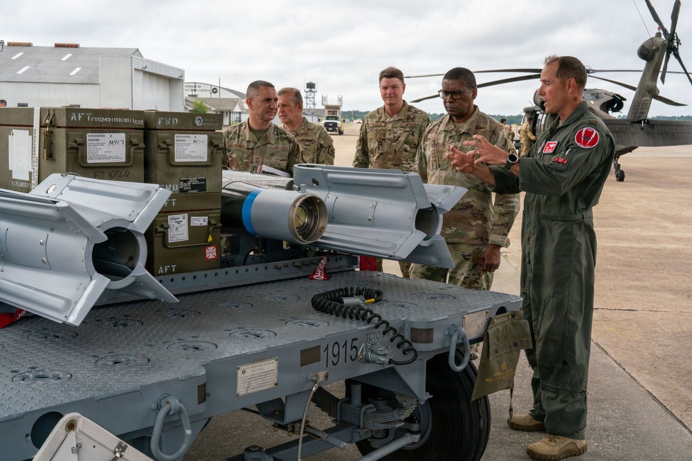 USTRANSCOM Commander Visit Port of Gulfport