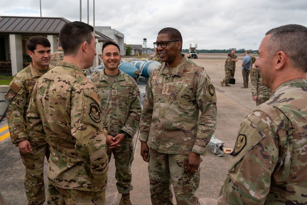 USTRANSCOM Commander Visit Port of Gulfport