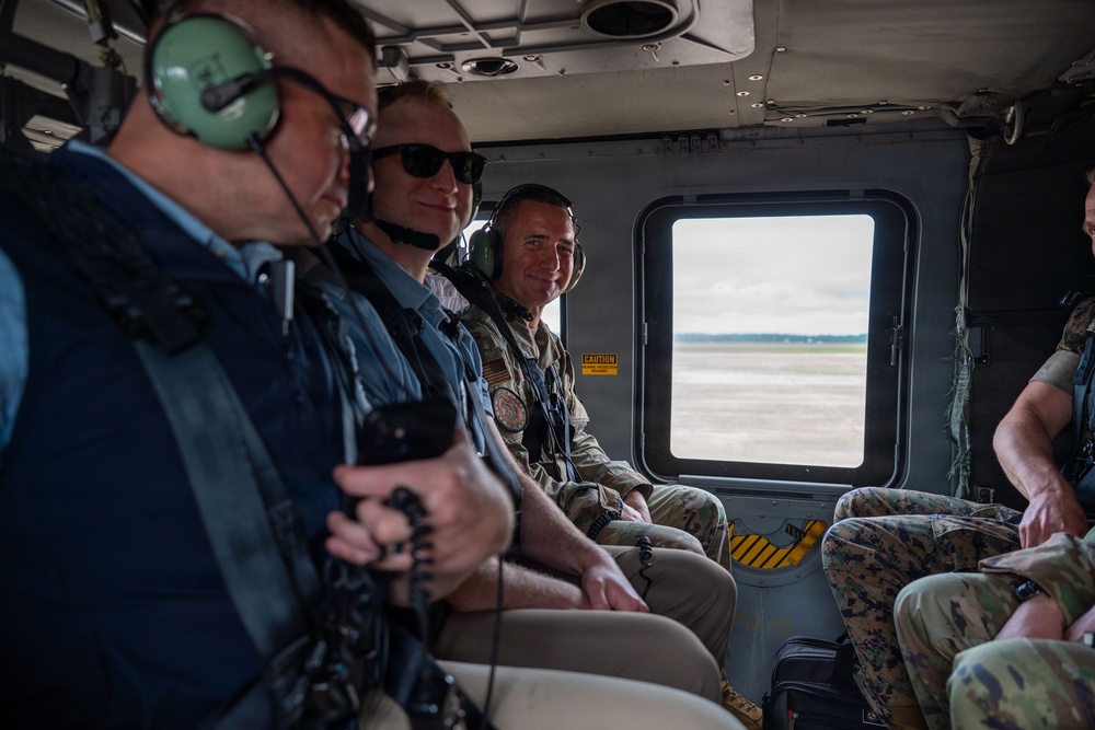 USTRANSCOM Commander Visit Port of Gulfport