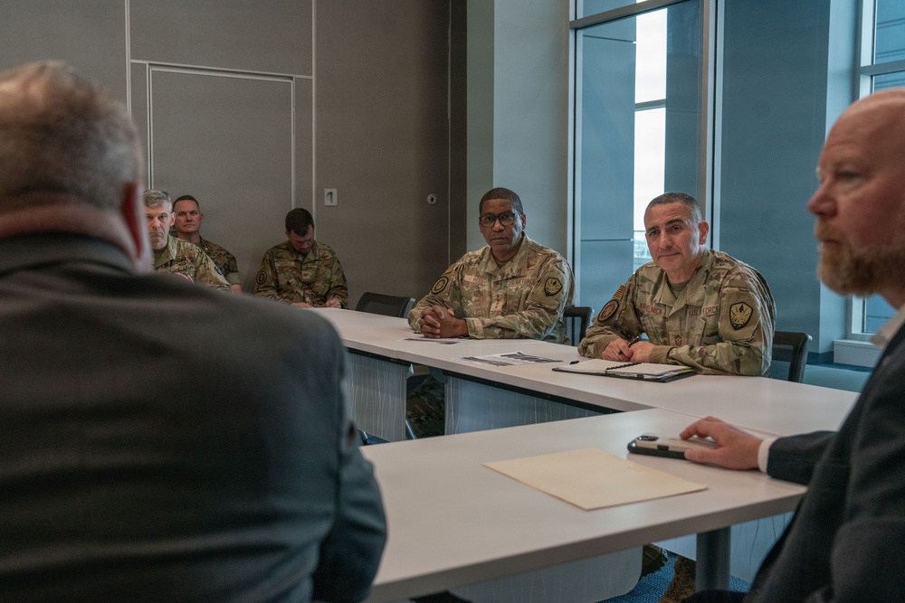 USTRANSCOM Commander Visit Port of Gulfport