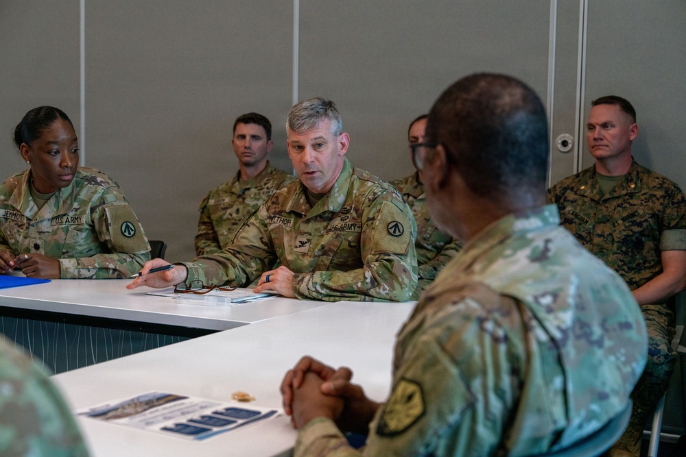 USTRANSCOM Commander Visit Port of Gulfport