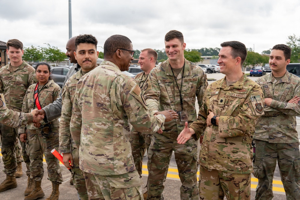 USTRANSCOM Commander Visit Port of Gulfport