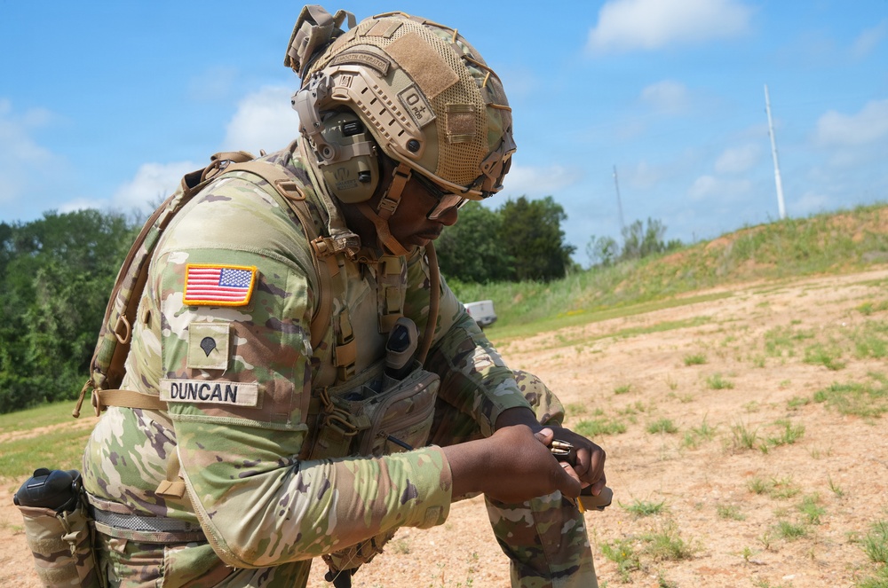 Texas Military Department's 2026 Governor's Twenty M4 Competition