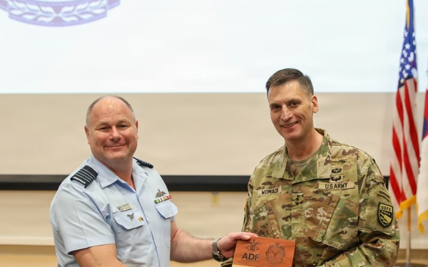 The Australian War College Delegation Visits United Nations Command