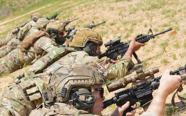 Texas Military Department's 2026 Governor's Twenty M4 Competition