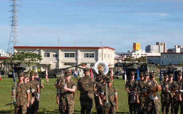 U.S. Marines With 3rd Battalion, 12th Marine Regiment Participate in a Change of Command Ceremony