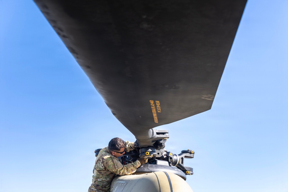 Salaknib 2026: Task Force Saber conducts CH-47 Chinook Maintenance