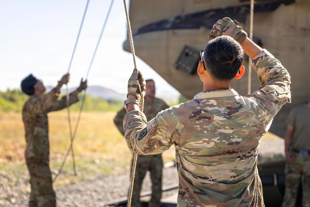 Salaknib 2026: Task Force Saber conducts CH-47 Chinook Maintenance