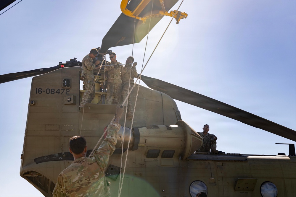 Salaknib 2026: Task Force Saber conducts CH-47 Chinook Maintenance