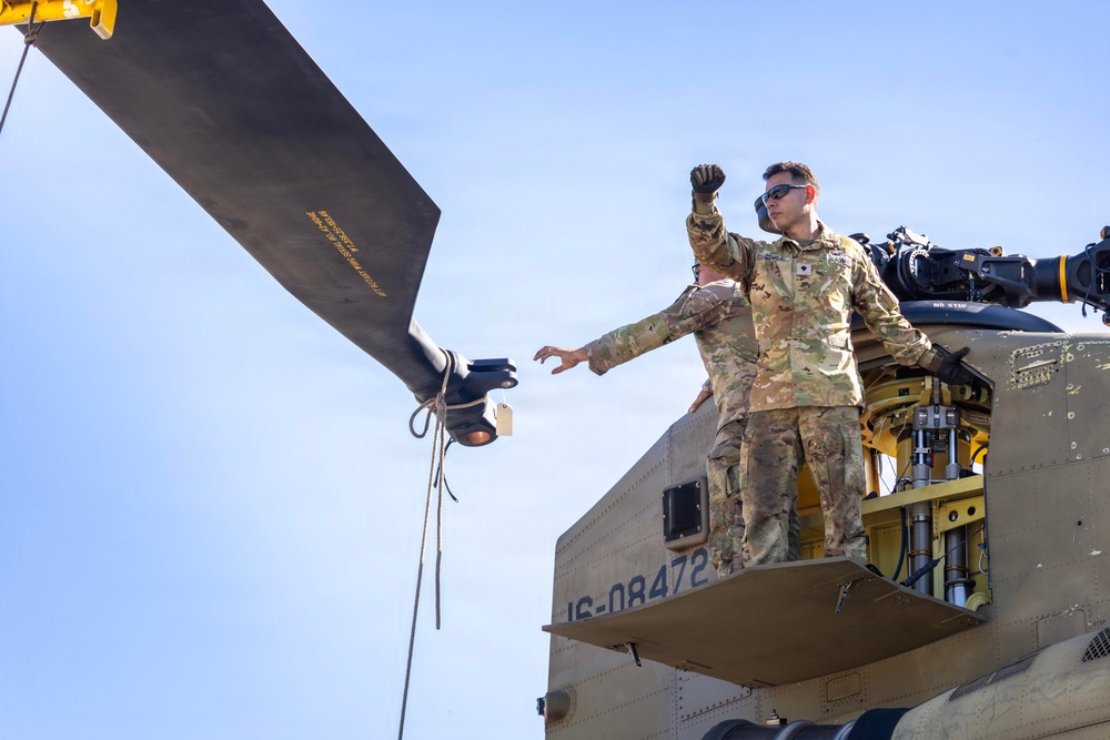 Salaknib 2026: Task Force Saber conducts CH-47 Chinook Maintenance