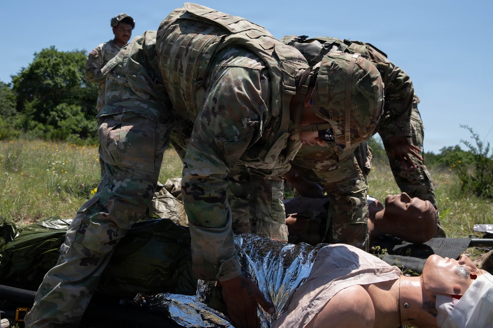 1st Medical Brigade Best Squad Competition