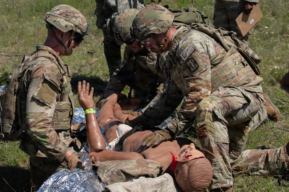 1st Medical Brigade Best Squad Competition